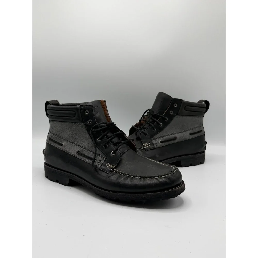 Timberland x Rag & Bone Black Leather Boots Mens Size 11M Pre-Owned No Box